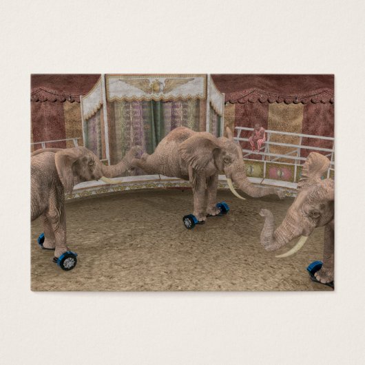 Funny Circus Elephants (Vorderseite)