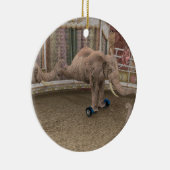 Funny Circus Elephants Keramik Ornament (Rechts)