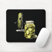 Funny Ckle Überraschung ein Cuber und ein Glas ges Mousepad (Mit Mouse)