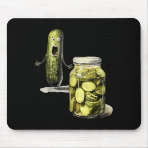 Funny Ckle Überraschung ein Cuber und ein Glas ges Mousepad