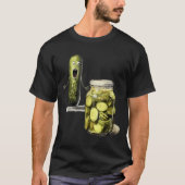 Funny Ckle Überraschung ein Cuber und ein Glas ges T-Shirt (Vorderseite)