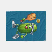 Funny Ckleball Player Paddleball Lover  Fleecedecke (Vorderseite (Horizontal))