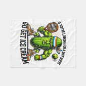 Funny Ckleball Shirt Men Dad Grandpa Him Husband  Fleecedecke (Vorderseite (Horizontal))