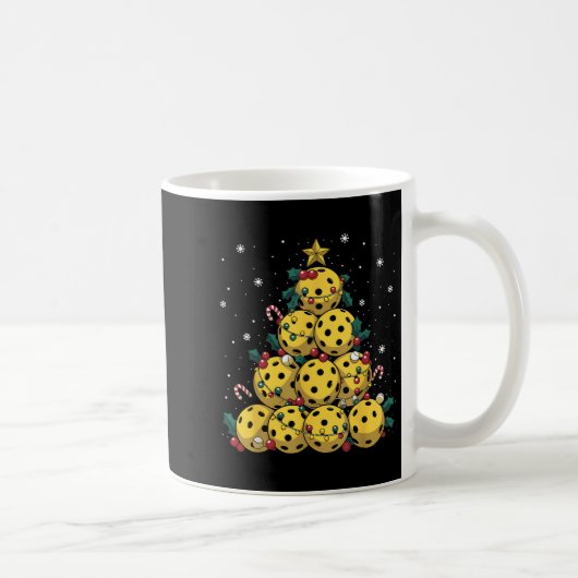 Funny Ckleball Weihnachtsbaum Lichter Weihnachten Kaffeetasse (Rechts)