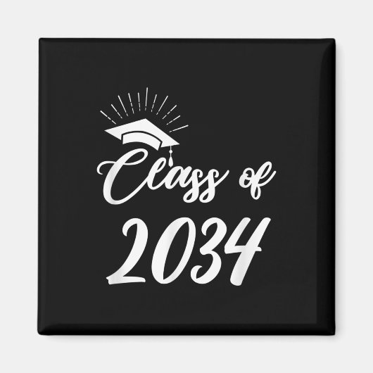 Funny Cl Of 20 Grow With You 2021 2022 Graduation Magnet (Vorne)