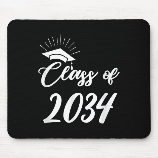 Funny Cl Of 20 Grow With You 2021 2022 Graduation Mousepad (Vorne)