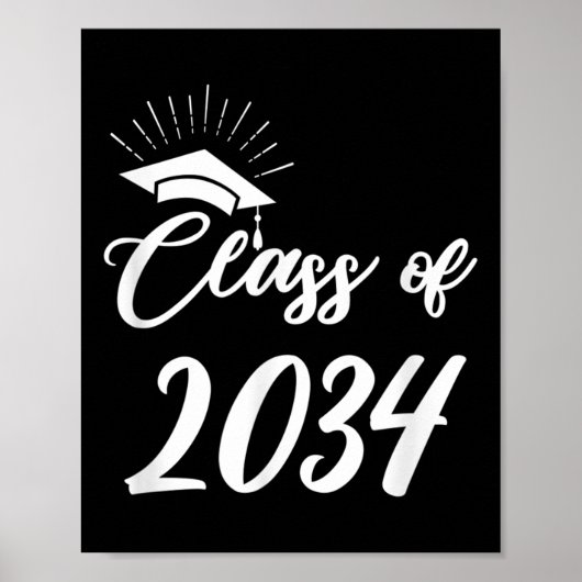 Funny Cl Of 20 Grow With You 2021 2022 Graduation Poster (Vorne)