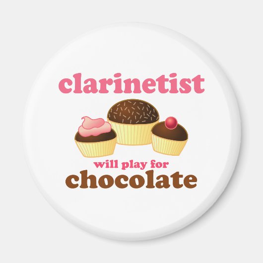 Funny Clarinet Magnet (Vorne)