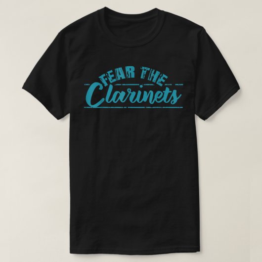 Funny Clarinet Player Matching Costume Gift3 T-Shirt (Design vorne)