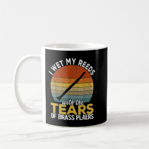 Funny Clarinet Zitat Klarinette Player Musiker Ret Kaffeetasse