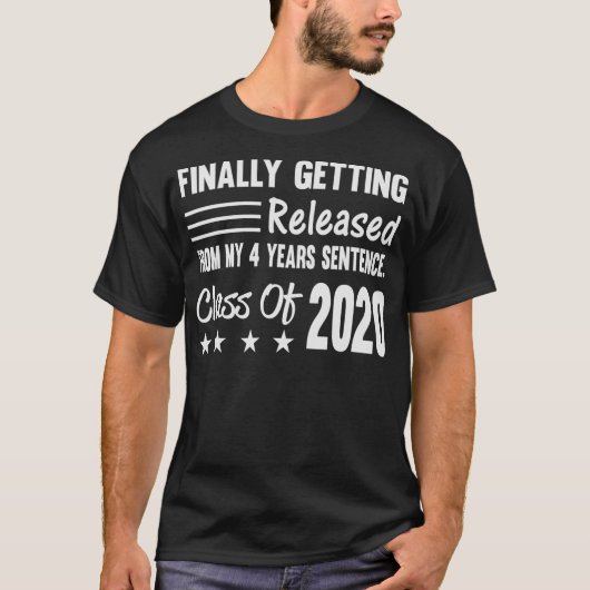 Funny Class of 2020 Shirt endlich veröffentlicht 4 (Vorderseite)