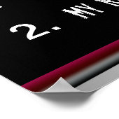 Funny Class Rules Poster (Ecke)