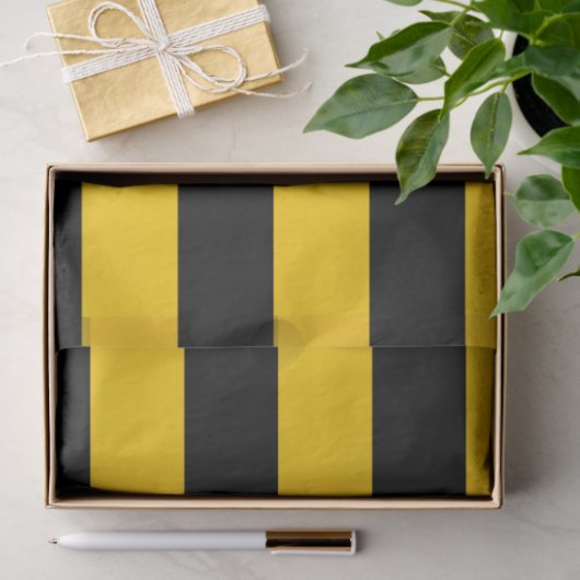 Funny Classic Bumble Bee Stripes Striptester Seidenpapier (Geschenk)