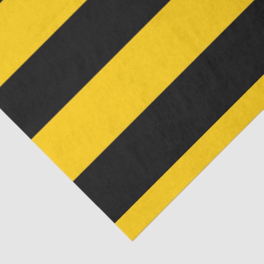 Funny Classic Bumble Bee Stripes Striptester Seidenpapier (Ausschnitt)