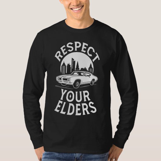 Funny Classic Car Quote T-Shirt (Vorderseite)