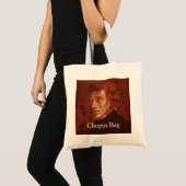 Funny Classical Chopin Bag - Budget 1-Seiten-Druck Tragetasche (Vorderseite (Produkt))