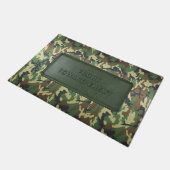 Funny Claymore Mine Fußmatte (Schrägansicht)