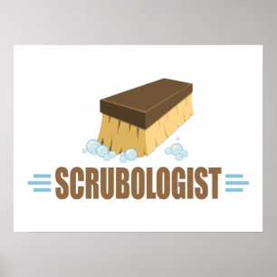 Funny Cleaning Poster