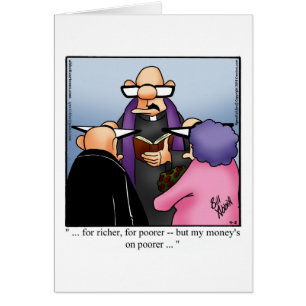 Funny Clergy Wertungskarte am Wochenende