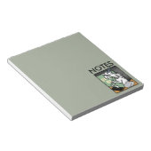 FUNNY CLERICAL RECEPTIONIST UNICORN NOTEPAD NOTIZBLOCK (angewinkelt)