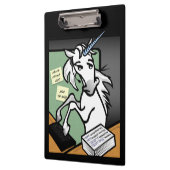 FUNNY CLERICAL UNICORN CLIPBOARD KLEMMBRETT (Links)