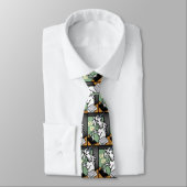 FUNNY CLERICAL UNICORN PATTERN KRAWATTE (Gebunden)