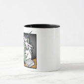 FUNNY CLERICAL UNICORN RINGER TASSE (Zentrum)