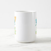 Funny Climate Change Earth "I m Fine" Design Kaffeetasse (Mittel)