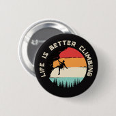 Funny Climbing Button (Vorne & Hinten)