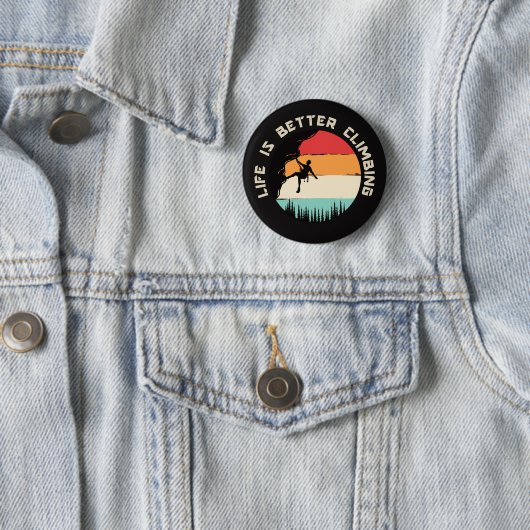 Funny Climbing Button (Beispiel)