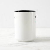 Funny Climbing Cat Catches Climbing Hold Tasse (Zentrum)
