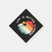 Funny Climbing Serviette (Ecke)