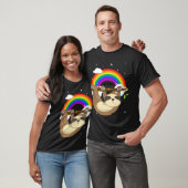 Funny Climbing Sloth LGBT Community Prix T-Shirt (Unisex)