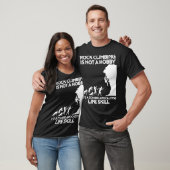 Funny Climbing Zombie Escape Rock Klettern T-Shirt (Unisex)