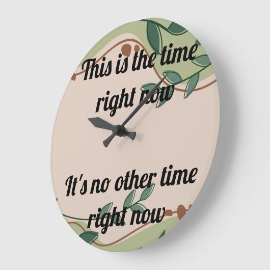 Funny Clock Große Wanduhr (Winkel)