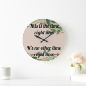 Funny Clock Große Wanduhr (Zuhause)