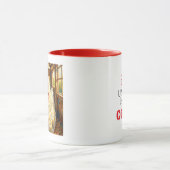 Funny Close Up of Impasto Chicken that looks Mad Tasse (Zentrum)