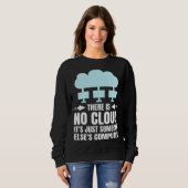Funny Cloud Computing Design for Programmer Develo Sweatshirt (Vorne ganz)