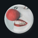 Funny Clown Face Birthday<br><div class="desc">Dieses Clowngesicht ist ungeheuerlich und albern und wird bei der Geburtstagsfeier sicher ein Hit sein. In diesem Motiv sind passende Papierservietten erhältlich. Foto Credit: Ryan McGuire</div>
