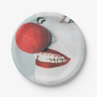 Funny Clown Face Birthday
