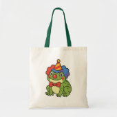 Funny Clown Frog Sticker Tragetasche (Vorne)