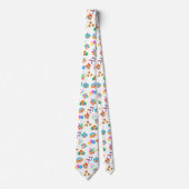 Funny Clown Purim Festival Party CARNIVAL Symbole Krawatte (Vorderseite)