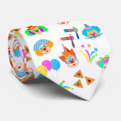 Funny Clown Purim Festival Party CARNIVAL Symbole Krawatte (Gerollt)