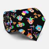 Funny Clown Purim Festival Party CARNIVAL Symbole Krawatte (Gerollt)