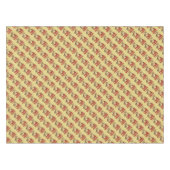 Funny "Cluck & Roll" Cooler Rooster Cartoon Design Tischdecke (Vorderseite (Horizontal))