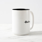 Funny Clumsy Tasse | Individuelle Name-Geschenk (VorderseiteRechts)