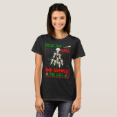 Funny Cna Deck The Halls Answer The Calls Nurse Ch T-Shirt (Vorne ganz)