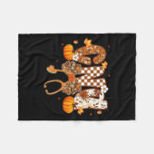 Funny Cna Nurse Coquette Bow Stethoscope Fall Girl Fleecedecke (Vorderseite (Horizontal))