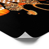 Funny Cna Nurse Coquette Bow Stethoscope Fall Girl Poster (Ecke)