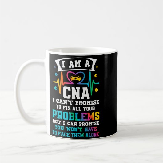 Funny Cna Nurse  Kaffeetasse (Links)